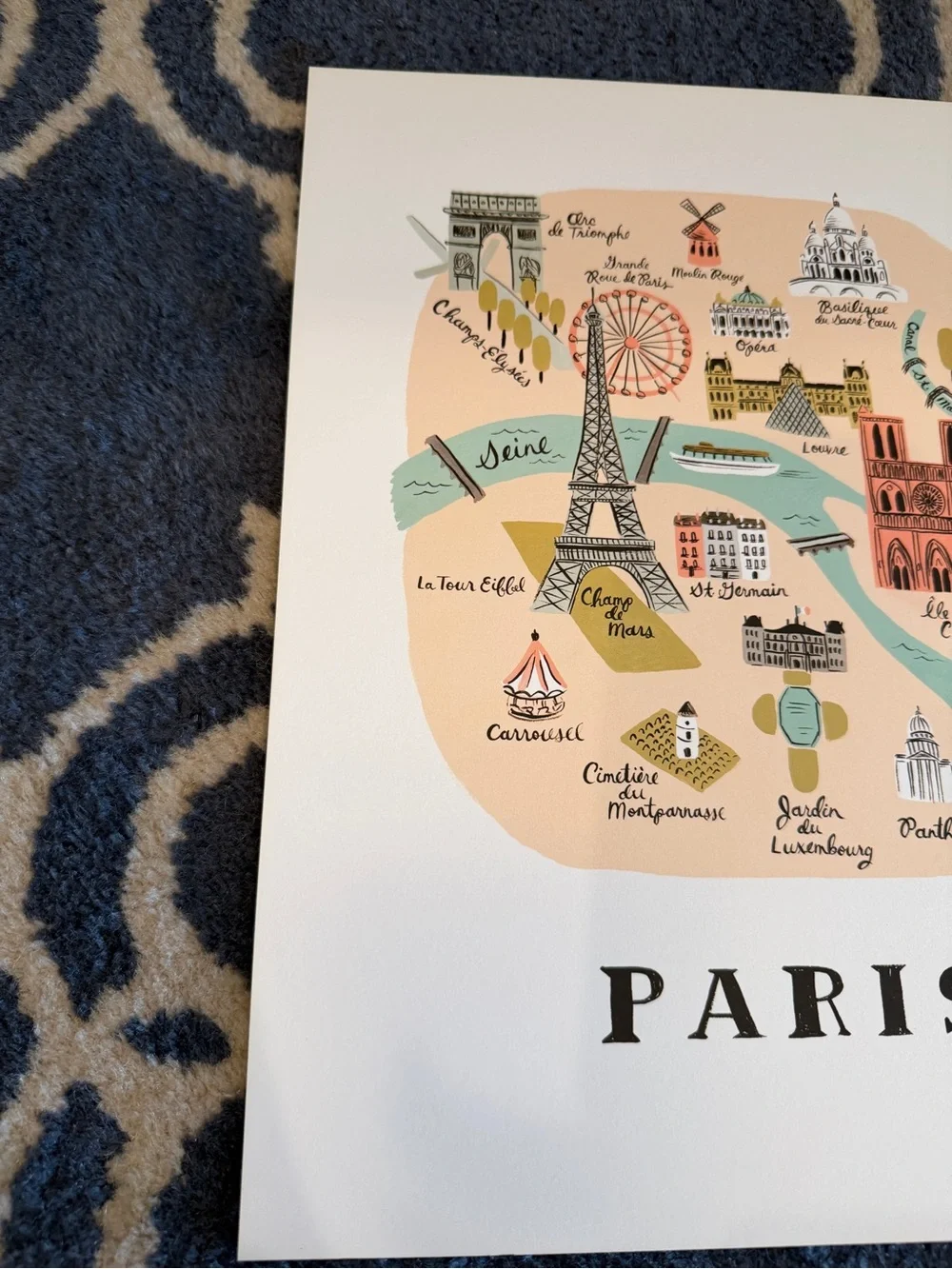 Rifle Paper Co. Paris Art Print